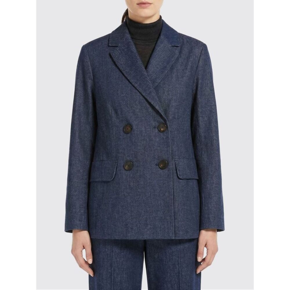'S Max Mara Jacket Woman Blue